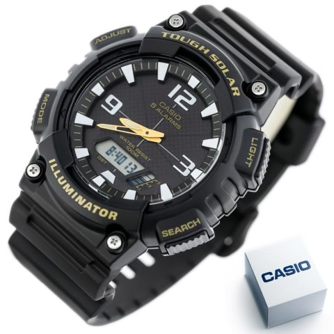 ZEGAREK MĘSKI CASIO AQ-S810W-1BV (zd044c) - SOLAR POWERED + BOX
