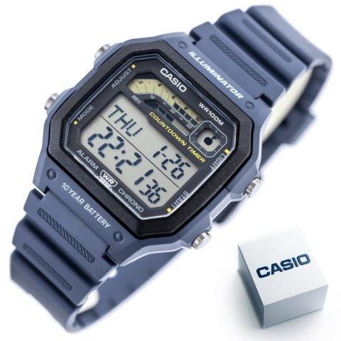 Zegarek Męski Casio WS-1600H-2AV + BOX