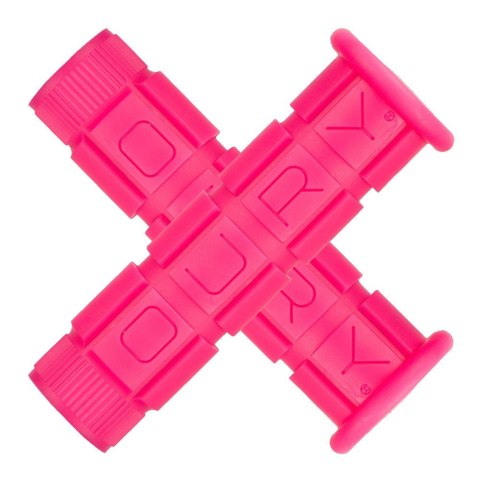 Chwyty kierownicy LIZARDSKINS Single Compound OURY - Neon Pink (NEW)