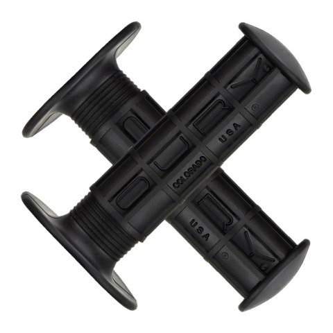 Chwyty kierownicy LIZARDSKINS Single Compound WAFFLE MX - Black (NEW 2024)