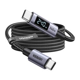 Kabel UGREEN L530 USB-C-USB-C 2m (czarny)