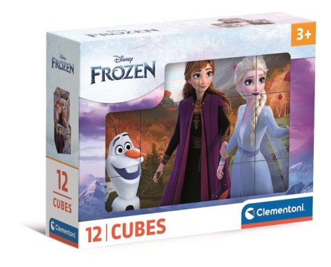 Klocki 12 El. Frozen | Clementoni