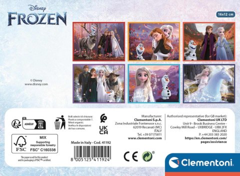 Klocki 12 El. Frozen | Clementoni