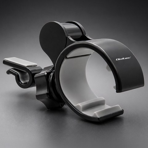 Qoltec Uchwyt samochodowy 1.4" - 6.4" | iPhone | Samsung Galaxy | Xiaomi Redmi Note | Regulacja 22 mm - 99 mm