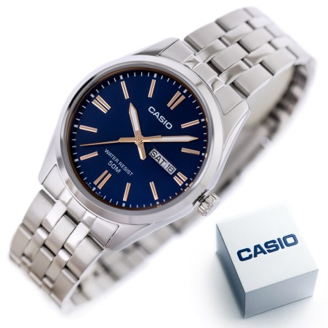 ZEGAREK MĘSKI CASIO MTP-1335D-2A2 (zd026c) + BOX