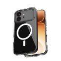 Crong Hybrid Clear Magnetic - Etui MagSafe Honor 600 5G (przezroczysty)