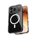 Crong Hybrid Clear Magnetic - Etui MagSafe Honor 600 Pro 5G (przezroczysty)