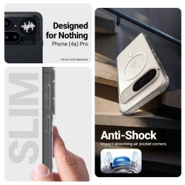 Crong Hybrid Clear Magnetic - Etui MagSafe Nothing Phone 4a Pro (przezroczysty)