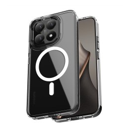 Crong Hybrid Clear Magnetic - Etui MagSafe Xiaomi 15T (przezroczysty)