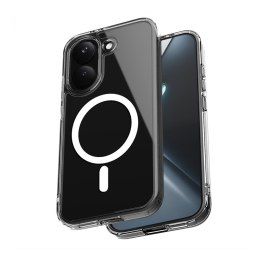 Crong Hybrid Clear Magnetic - Etui MagSafe Xiaomi POCO X8 Pro 5G (przezroczysty)