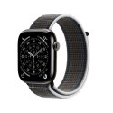 Crong Nylon - Pasek sportowy do Apple Watch 38/40/41/42 mm (Midnight Run)