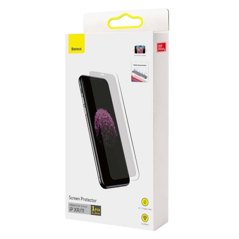 Szkło hartowane BASEUS 0.3mm filtr prywatności iPhone XR/11