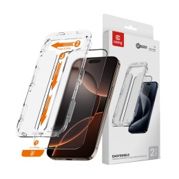 Crong EasyShield 2-Pack - Szkło hartowane z aplikatorem iPhone 16 Pro Max (2 sztuki)