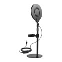 Zestaw selfie do telefonu z okrągłą lampą LED Neewer R06 18cm