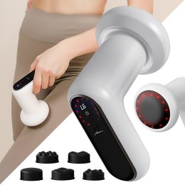 ANTICELL MASSAGER - Bezprzewodowy masażer antycellulitowy z funkcją podgrzewania światłem podczerwonym, 5 głowic masujących, 6 p