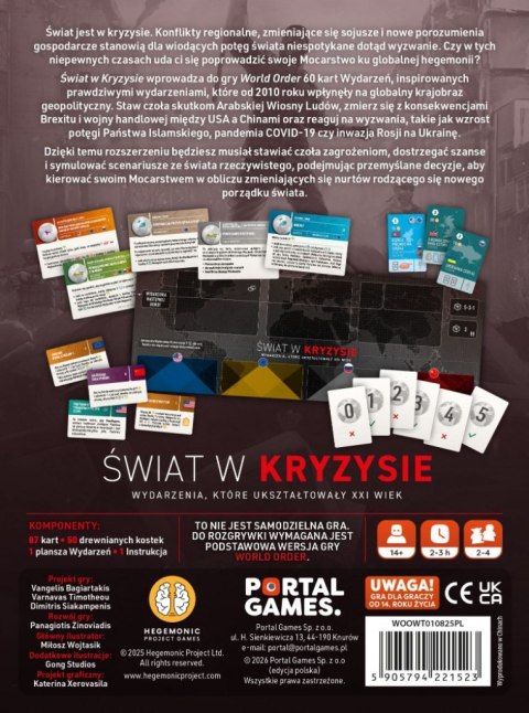 GRA WORLD ORDER: ŚWIAT W KRYZYSIE - dodatek - PORTAL