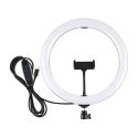Lampa pierścieniowa PULUZ z uchwytem na telefon