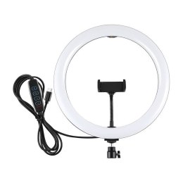 Lampa pierścieniowa PULUZ z uchwytem na telefon