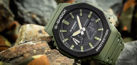 ZEGAREK MĘSKI CASIO G-SHOCK OCTAGON GA-2110SU-3AER (zd139e)