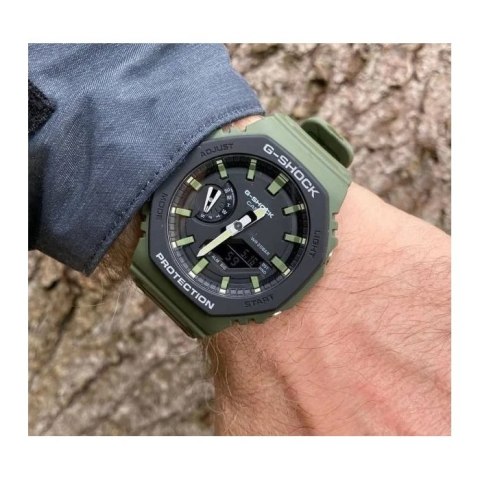 ZEGAREK MĘSKI CASIO G-SHOCK OCTAGON GA-2110SU-3AER (zd139e)