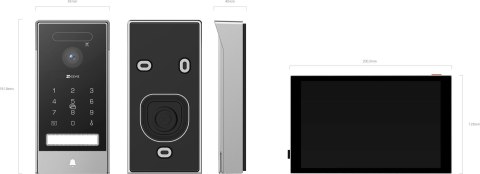 Zestaw wideodomofonowy EZVIZ HP7 Pro