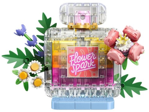 31383 | Flakon Perfum z Kwiatową Ozdobą