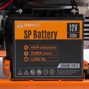 Daewoo GDA 7500E-3 agregat prądotwórczy 6000 W 30 l Benzynowy Pomarańczowy, Czarny