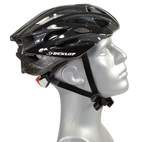 Dunlop - Kask rowerowy MTB r. S (Biało-czarny)