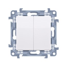 KONTAKT SIMON 10 MODUŁ BIAŁY ŁĄCZNIK UNIWERSALNY 2X ZACISKI ŚRUBOWE 10AX 250V