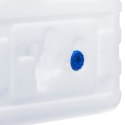 Kanister na wodę pitną z kranikiem i odpowietrznikiem, tworzywo HDPE, 20L