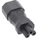 InLine 16723B adapter wtyczek zasilających Czarny