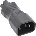 InLine 16723B adapter wtyczek zasilających Czarny