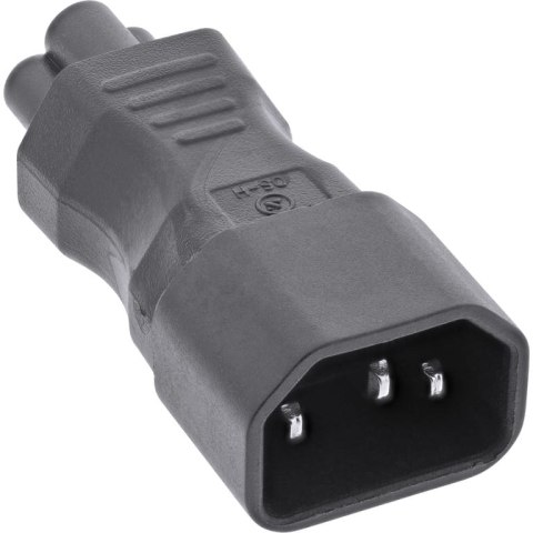 InLine 16723B adapter wtyczek zasilających Czarny