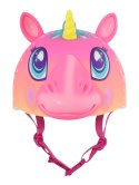 Kask dziecięcy juniorski RASKULLZ SUPER RAINBOW CORN pink roz. XS TODDLER FS 3+ (48-52 cm) (NEW 2027)