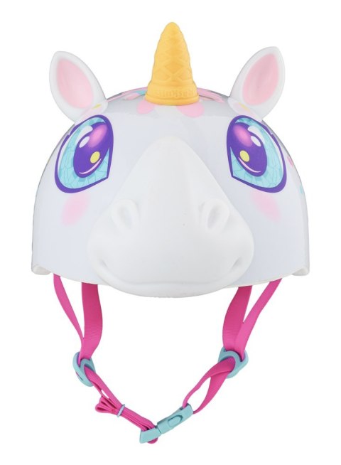 Kask dziecięcy juniorski RASKULLZ SUPER UNICONE white roz. S CHILD FS 5+ (50-54 cm) (NEW 2027)