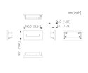 MODUŁ KLAWIATURY VTO4202F-MDB2 DO MODUŁÓW VTO4202F-P, VTO4201F-P, VTO4201F-P1 DAHUA