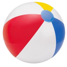 Piłka plażowa dziecięca, dmuchana, do wody i na basen, wielokolorowa, średnica 51 cm, 2+