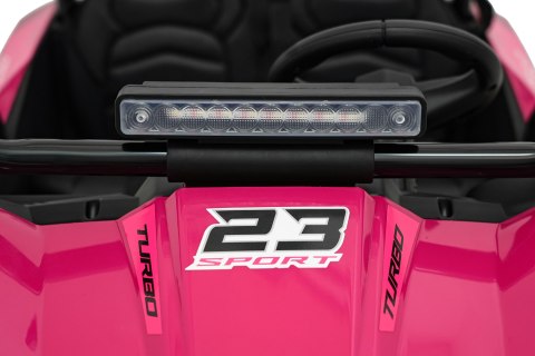 Pojazd Buggy TURBO 23 Różowy