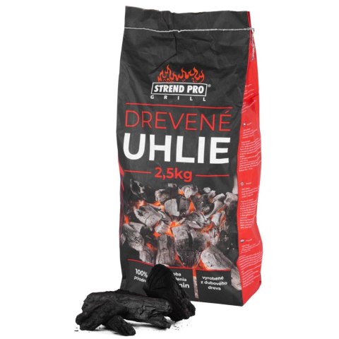 Węgiel drzewny do grillowania naturalny, do grilli na węgiel i brykiet, 2,5 kg