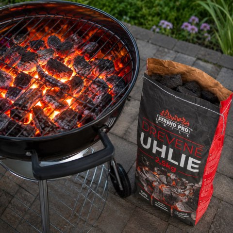 Węgiel drzewny do grillowania naturalny, do grilli na węgiel i brykiet, 2,5 kg