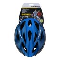 Dunlop - Kask rowerowy MTB regulowany rozmiar M 55-58 cm (Niebiesko-Czarny)
