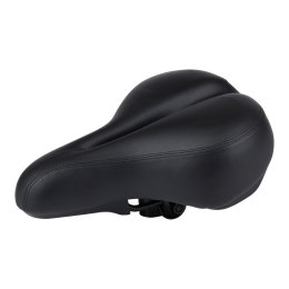 Dunlop - Siodełko rowerowe żelowe ergonomiczne szerokie turystyczne / miejskie 28x21 cm