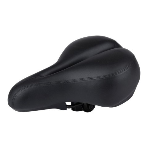 Dunlop - Siodełko rowerowe żelowe ergonomiczne szerokie turystyczne / miejskie 28x21 cm
