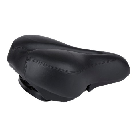 Dunlop - Siodełko rowerowe żelowe ergonomiczne szerokie turystyczne / miejskie 28x21 cm