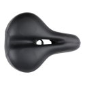 Dunlop - Siodełko rowerowe żelowe ergonomiczne szerokie turystyczne / miejskie 28x21 cm