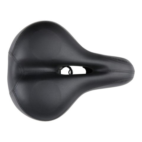 Dunlop - Siodełko rowerowe żelowe ergonomiczne szerokie turystyczne / miejskie 28x21 cm