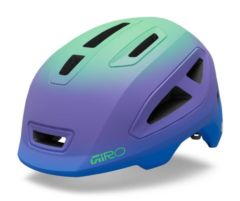 Kask dziecięcy GIRO SCAMP MIPS II matte blue jewel/vivid green roz. XS (45-49 cm) (NEW 2026)