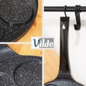 Patelnia Granitowa Nieprzywierająca ze Wzorkiem do Jajek Placków ORION 26cm