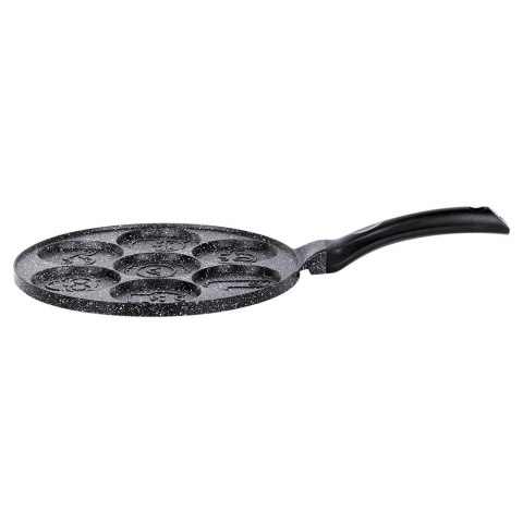 Patelnia Granitowa Nieprzywierająca ze Wzorkiem do Jajek Placków ORION 26cm