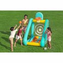 Dmuchana gra ogrodowa 3w1 koszykówka piłka nożna cel 127x109x178 cm Bestway 52813